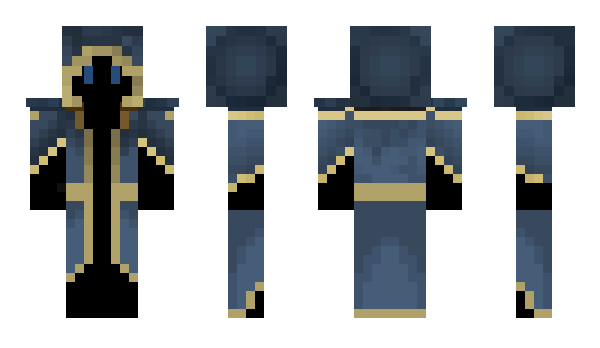 Minecraft skin GlitchWizard