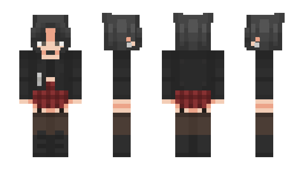 Minecraft skin moodyruby