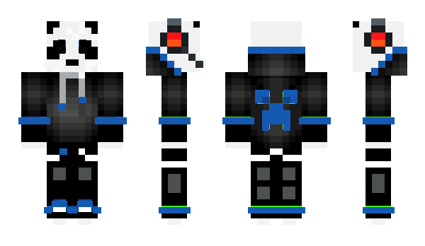 Minecraft skin mrpanda23