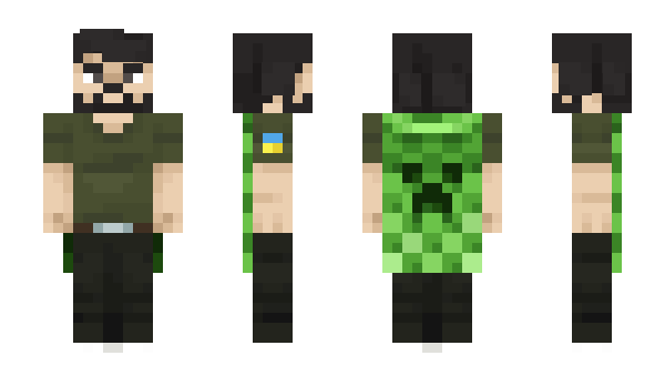 Minecraft скин по нику LE0PARD2A8