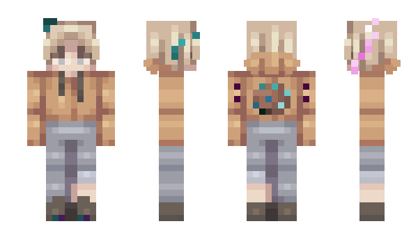 Minecraft skin Grafield