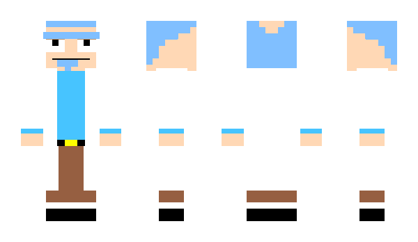 Minecraft скін по ніку BuffNerd