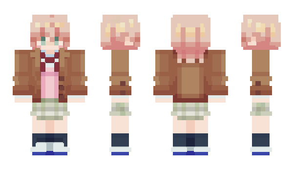 Minecraft skin klevar