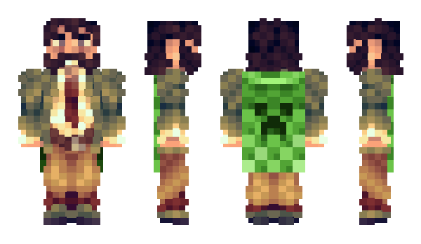 Minecraft skin GreenODeer