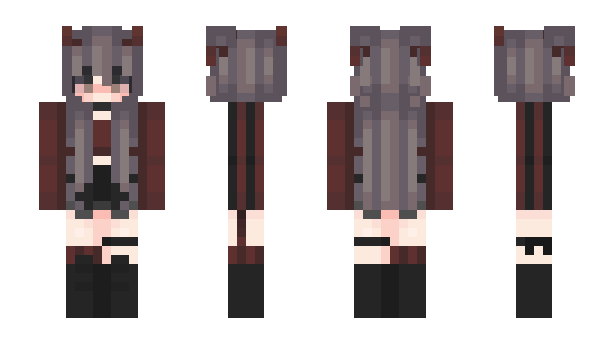 Minecraft skin Yuko_018