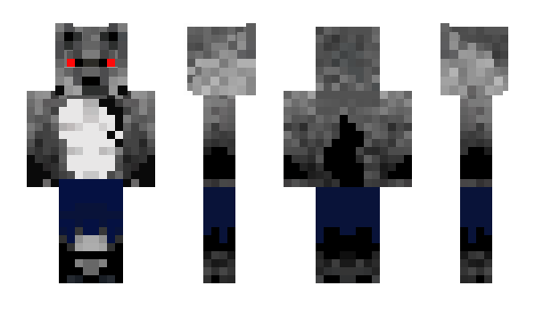 Minecraft skin werewolf435