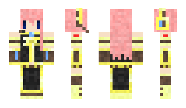 Minecraft skin SakamakiIzayoi