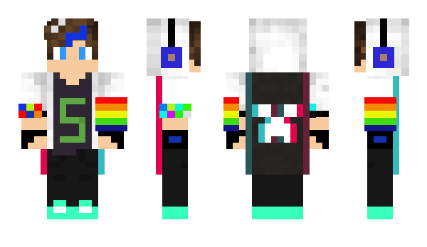 Minecraft skin NINJAMAGIKAL