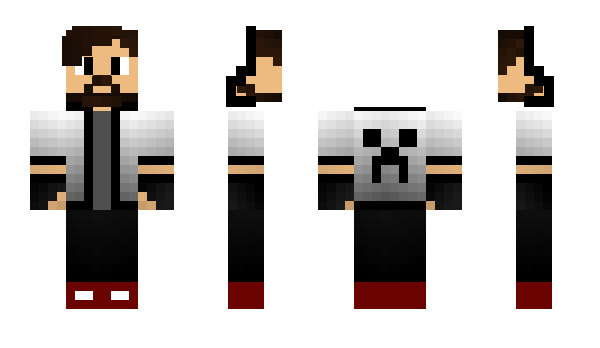 Minecraft skin RGBR