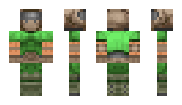 Minecraft skin HacT