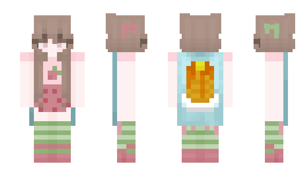 Minecraft скин по нику Volpina___