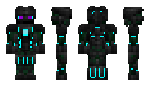 Minecraft skin BlueInsanity