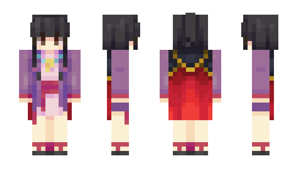 Minecraft skin Olivka_