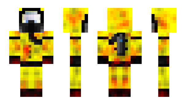 Minecraft skin Hawky