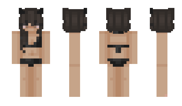 Minecraft skin Potato00o