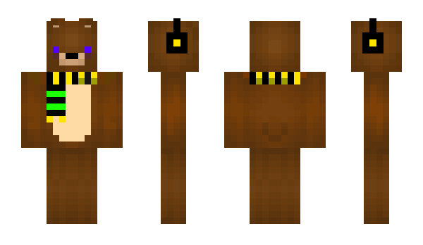 Minecraft skin LadyeBear