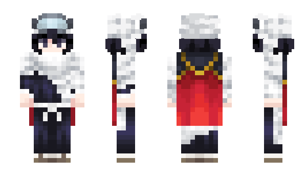 Minecraft skin Fluentia