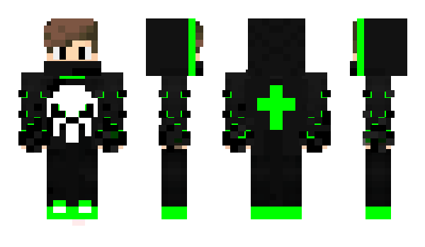 Minecraft skin alex154