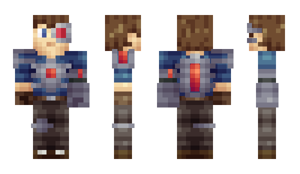 Minecraft skin Locky302