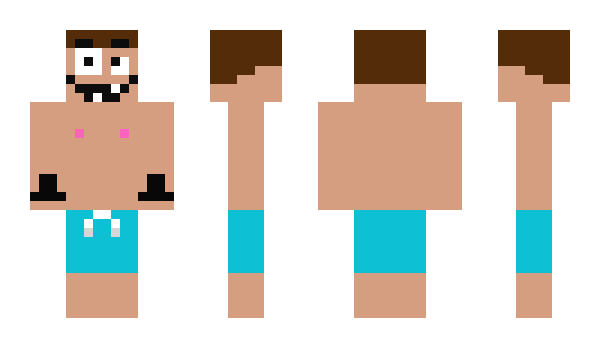 Minecraft skin Alces