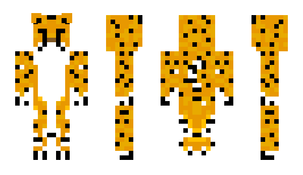 Minecraft skin Cheetah2013