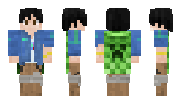 Minecraft skin GideaHere