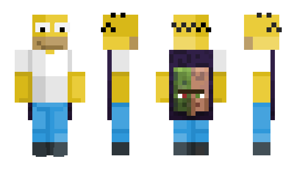 Minecraft скин по нику AlphaaFR