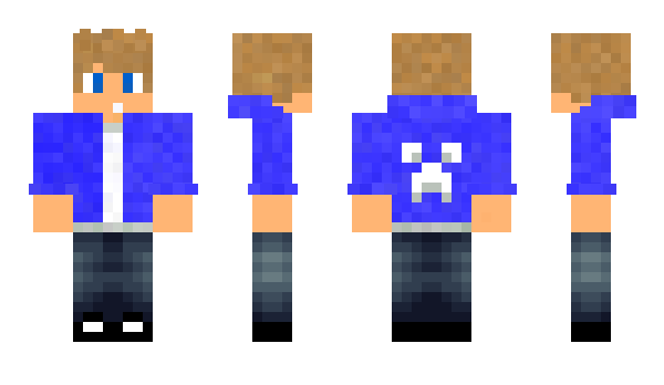 Minecraft skin TheDarkMan37