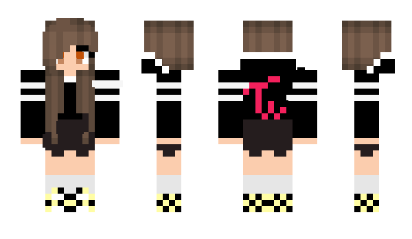 Minecraft skin MONAMO