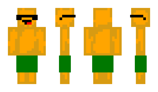 Minecraft skin DandierOrange21