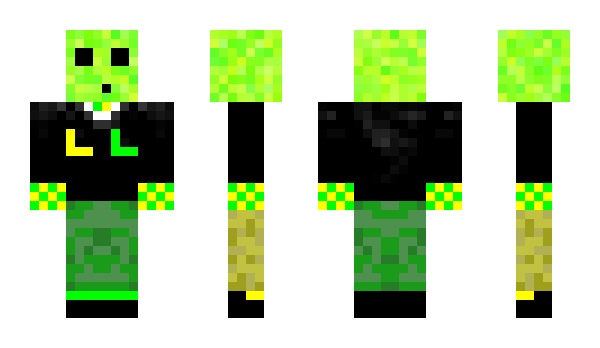 Minecraft skin L3M0NLIM3