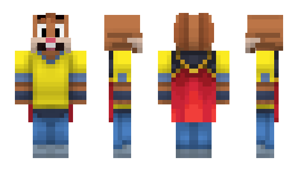 Minecraft skin Gordao01