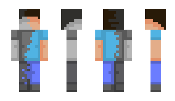 Minecraft skin RoseAvariee