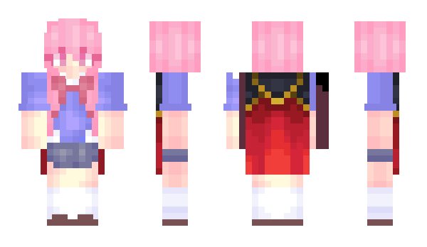 Minecraft skin Yandere