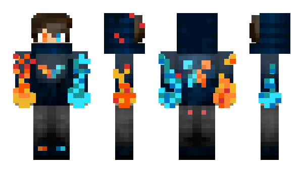 Minecraft skin HeroBrax