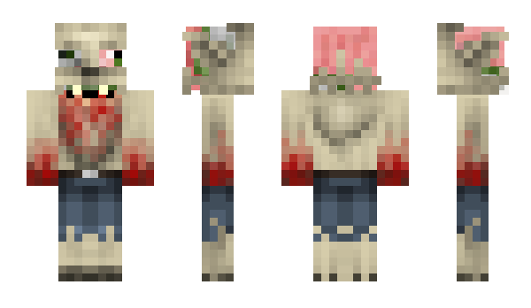 Minecraft skin Deathpunch