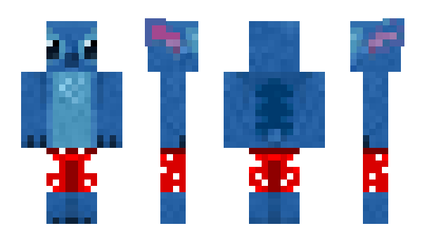 Minecraft skin Stiitch_