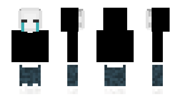 Minecraft skin FrozenTwice