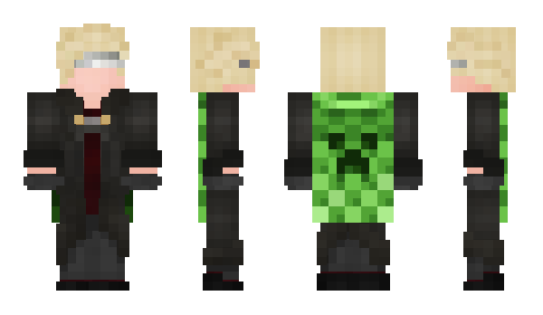 Minecraft skin AgentUndertaker