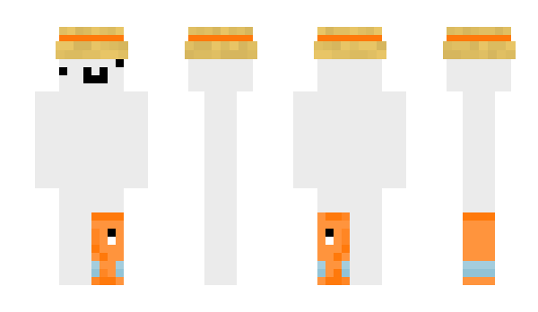 Minecraft skin bouffi