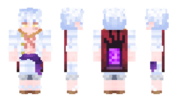 Minecraft skin enderluffy