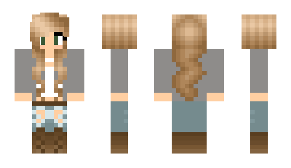 Minecraft skin Baih