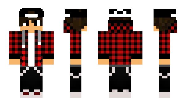 Minecraft skin Cagedraziel