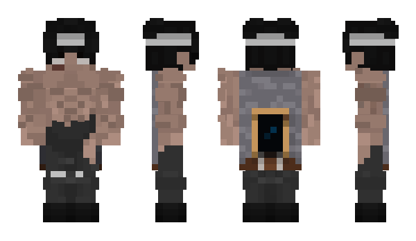Minecraft скин по нику Mvfii