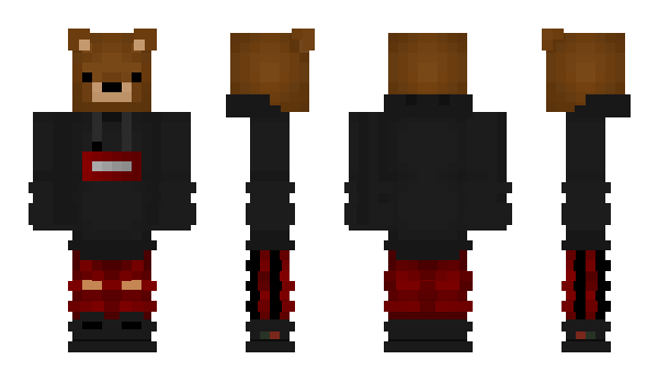 Minecraft skin Qape