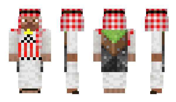 Minecraft skin malicious_exe
