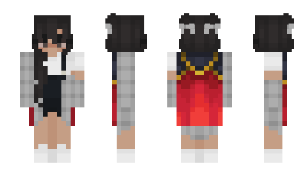 Minecraft skin GirlPlayMc