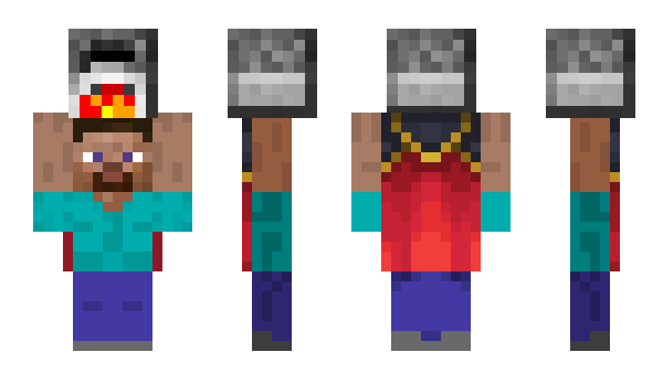 Minecraft skin OneTwo