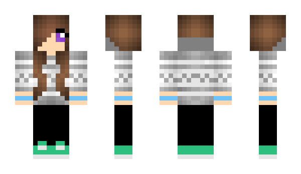 Minecraft skin Regu1arShowRu1es