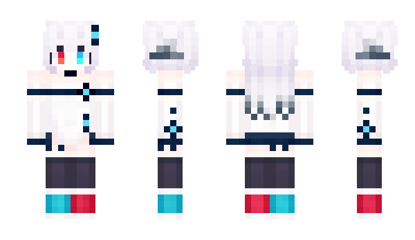 Minecraft skin Noir_Ciel